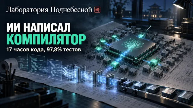 Почему ИИ 17 часов писал компилятор и прошёл 97,8% тестов, если проверить это пока никто не может?
