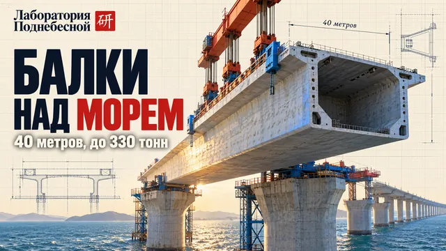 Почему морской мост Чанхай собирают из балок, изготовленных на берегу