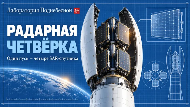 Как четыре радара «думают» в космосе, если спутники должны только снимать?