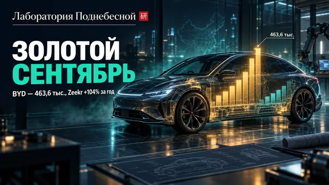 Почему электромобили в Китае бьют рекорды, когда весь авторынок падает на 20%?