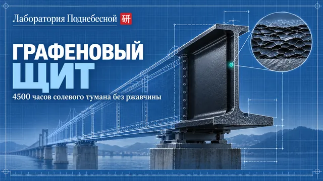 Стальной мост губит не ветер, а вода с солью — новое покрытие выдержало 4500 часов с царапиной