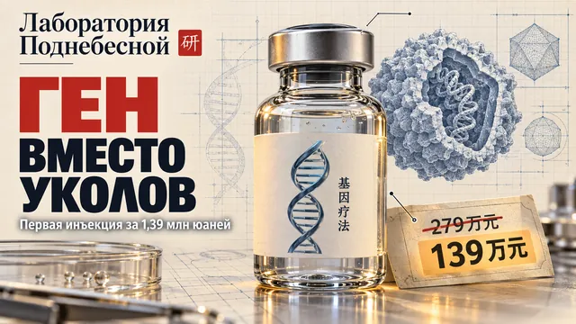 58 уколов в год заменили одной инъекцией: как в Китае довели первую генную терапию гемофилии B до пациента