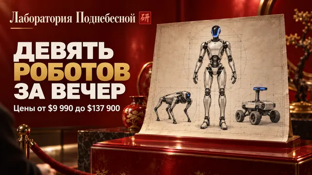 Как одна система управления умещается в роботов от 9 990 до 137 900 долларов?