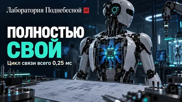 В Китае собрали гуманоида целиком на своей электронике: зачем ему нервная система без Linux и NVIDIA
