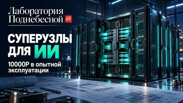Почему китайский ИИ-комплекс запускают, пока его строительство ещё продолжается