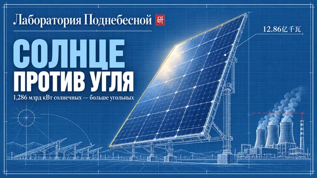 Как солнечная мощность обогнала угольную, если уголь остается главным источником электричества?