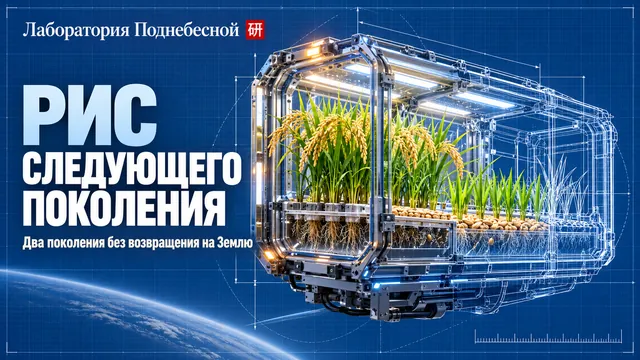 Что случится с рисом, если он даст потомство прямо в космосе?