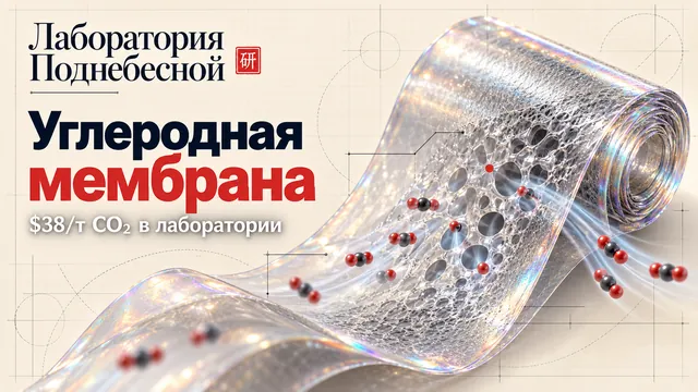 Оказалось, что проницаемость CO₂ выросла на порядок, а плёнка осталась гибкой