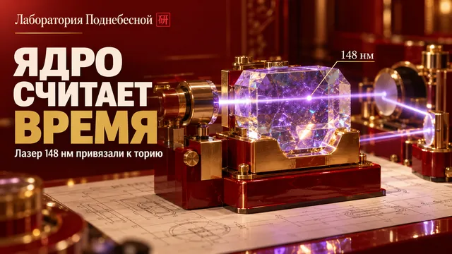 Как лазер с длиной волны 148 нм настраивает часы на ядерный резонанс?