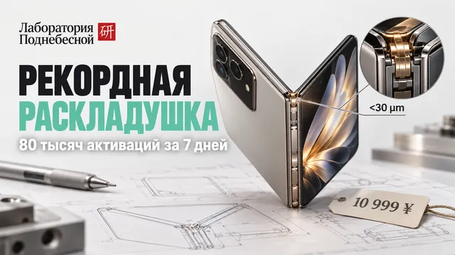 Почему складной Xiaomi за 10 999 юаней купили в 4 раза охотнее прошлого поколения?