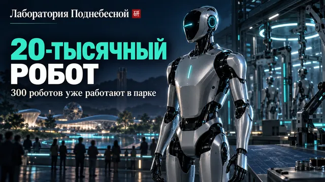 Все думают, что гуманоиды — экспонаты для шоу, а в Китае 300 таких уже работают посменно в парке развлечений