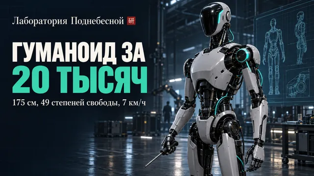 Робот-гуманоид за 20 тысяч долларов: правда или китайский хайп?