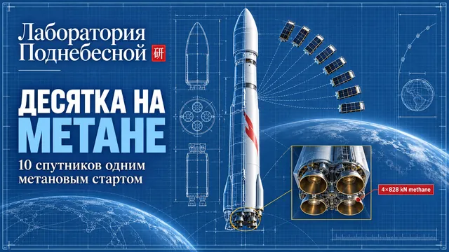 Все думают, что метановая ракета — эксперимент, а в Китае она уже штатно вывела 10 спутников одним стартом